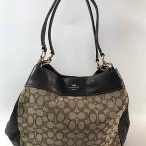 Coach Lexy monogram shoulder bag